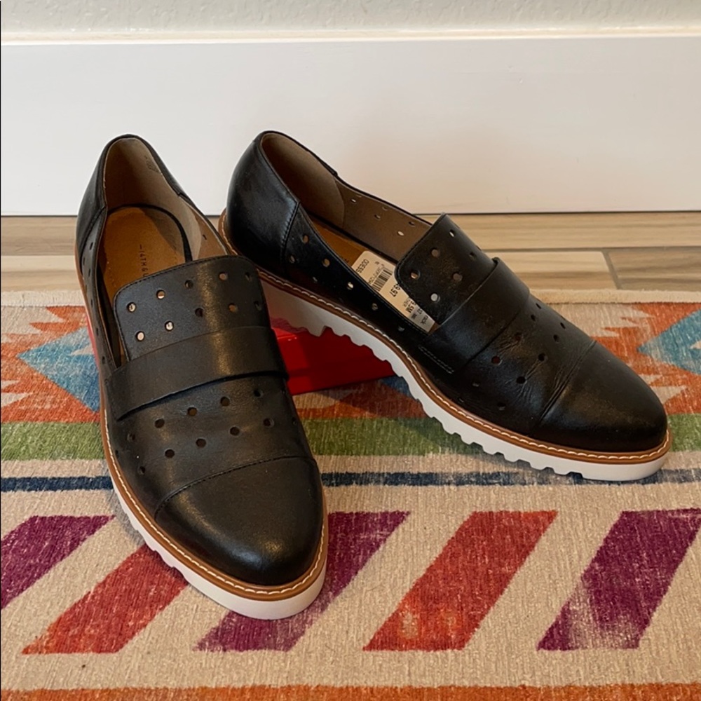 14th&Union Black Slip On Shoes